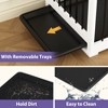 FUFU&GAGA Indoor Furniture Style Dog Kennel with Removable Divider for 2  Dogs - 4 of 4
