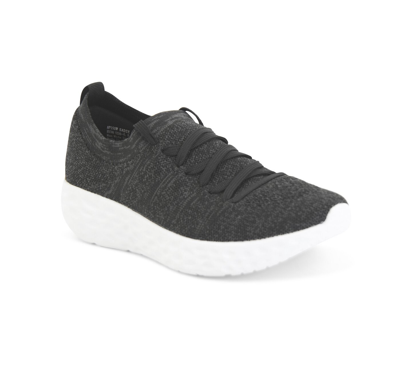 Женские кроссовки AETREX Arch Support Sneakers Sadie, цвет: Чёрный — фото 1