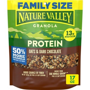 Nature Valley Protein Oats 'n Dark Chocolate Crunchy Granola - 1 of 4