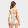 Girls' Sweet and Citrus One Piece Swimsuit - art class™ Off-White - 2 of 3