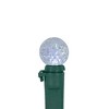 Northlight 50 Count Red, Green and White LED G12 Berry Christmas Lights, 15.9 ft Green Wire - 4 of 4