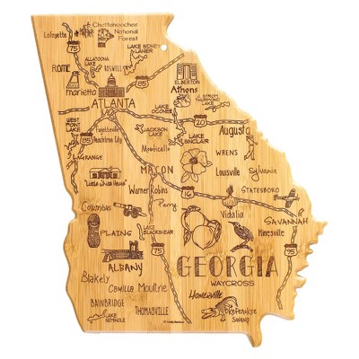 Totally Bamboo Destination Georgia Serving and Cutting Board