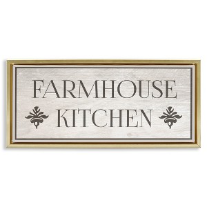 Stupell Industries Farmhouse Kitchen Typography, 25" x 11" - 1 of 4