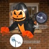 SEVOBAL 3.3ft Halloween Party Decorations Set All-Purpose Halloween Ornaments Multi-Scene Holiday Vibe for Gatherings Displays, Orange, 45"*30"*30" - 4 of 4