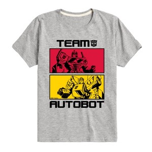 Boys' - Transformers - Team Autobot Short Sleeve Graphic T-Shirt - 1 of 4