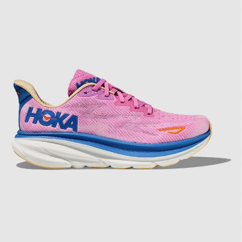 Женские кроссовки HOKA Women's Clifton 9 Sneaker Running Shoes Cyclamen Sweet Lilac, Size 11