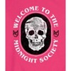 Men's - Are You Afraid of the Dark - Welcome To The Midnight Society Graphic Fleece Sweatshirt - 2 of 4