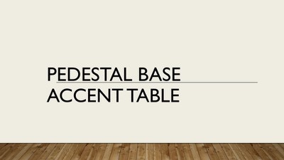 Brera Chestnut Mango Wood and Black Metal Round Accent Table