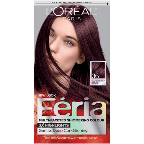 L Oreal Paris Feria Multi Faceted Shimmering Color 36 Deep