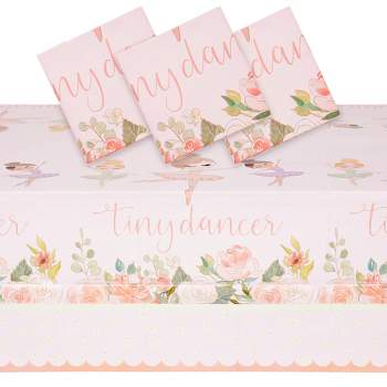 Dolly Pink Gingham Paper Tablecloth: Party at Lewis Elegant Party Supplies,  Plastic Dinnerware, Paper Plates and Napkins