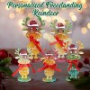 JDICTION Christmas Resin Molds Silicone - 3 Sizes Standing Reindeer Molds, Christmas Ornament Molds for Family Decoration, Gifts, Winter Parties - 4 of 4