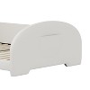 KWPZQEB Twin Size Platform Bed Frame with PU Upholstered Headboard and Footboard, Wooden Slats Support, Rabbit-Shape Princess Bed for Girls - 4 of 4