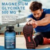 Mulittea Magnesium Glycinate 500mg with Zinc, Vitamin D3+ Vitamin B6, Enhance Immunity, 60 Capsules (Gluten Free & Non-GMO) - 4 of 4