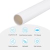 Unique Bargains Water Plumb DIY Crafts High Impact Rigid Round Pipes 8" Length - 3 of 4