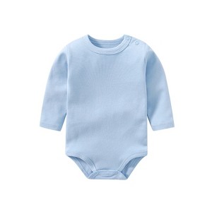 MyKids-USA Baby Multi Color Comfy Cotton Long Sleeve Onesies Bodysuits - 1 of 4