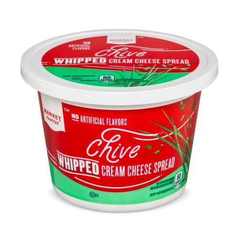 Whipped Onion Chive Cream Cheese 8oz Market Pantry Target