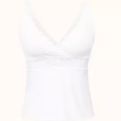AnaOno Women's Ultra-Soft Recovery Lisa Camisole Top, Ivory - XX Large