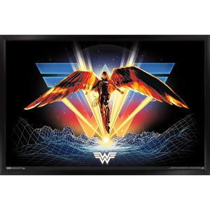 Trends International DC Comics Movie - Wonder Woman 1984 - Wings Framed Wall Poster Prints - 1 of 4