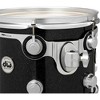 DW SSC Collector's Series 4-Piece FinishPly Shell Pack With 24" Bass Drum With Satin Chrome Hardware Black Ice - 4 of 4