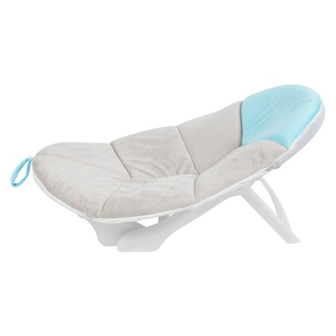 Baby Delight Cushy Nest Cloud Premium Infant Bather Teal Gray