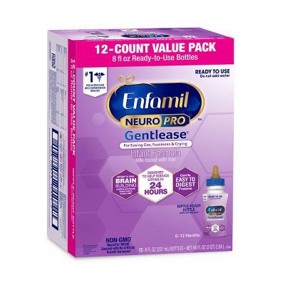 enfamil infant formula gentlease 8 oz