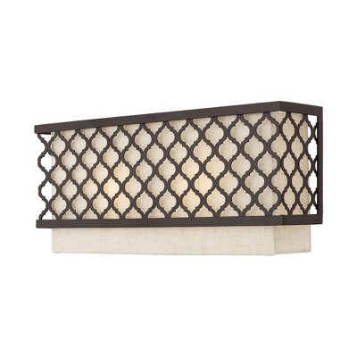 Livex Lighting Arabesque 2 - Light Wall Light in  English Bronze