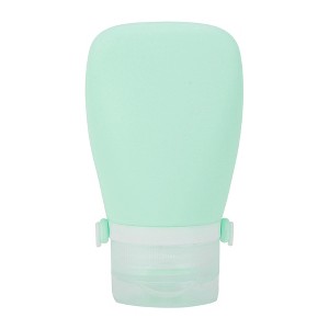Unique Bargains Squeezable Silicone Pump Bottle for Travel Camping Outdoors 1 Pc - 1 of 4