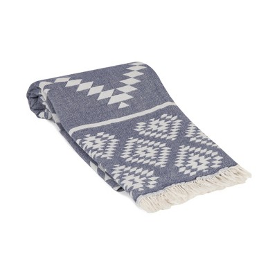 Olive & Linen Aztec Turkish Towel