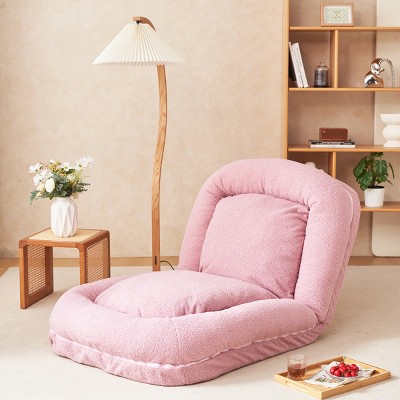 Bean Bag Lounger Modern Adjustable Floor Sofa Bed for Living Room with Foldable Design and Thick Cushion-3irtyhousy