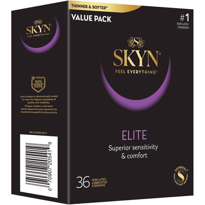 SKYN Elite Non-Latex Lubricated Condoms , 5 of 11