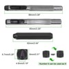 Unique Bargains Punch Press Imprint A-Z/0-8 Metal Stamping Kit with Assist Tool 1 Set Black - 2 of 4