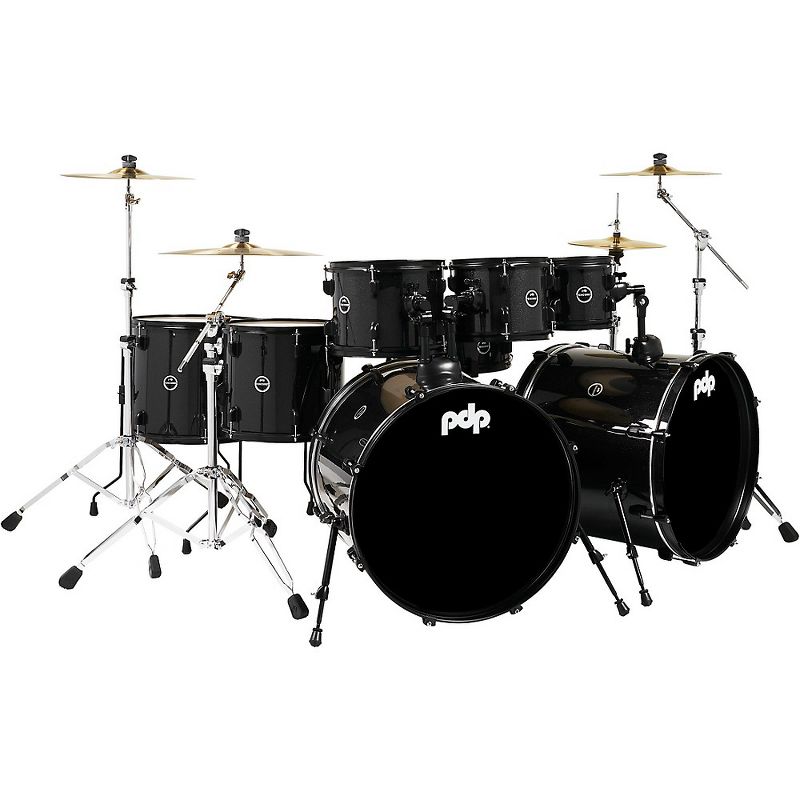 PDP by DW Encore 8-Piece Shell Pack Black Onyx, 1 of 7
