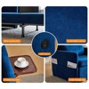 Adult 3-in-1 Convertible Sleeper Chair - Pull-out Sofa Bed with USB & Type-C Charging Tray for Living Room - 4 of 4