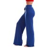 Just Love Womens Wide Leg Casual Comfy Flowy Loose Stretch - Palazzo Pajama Pants PJs - 2 of 3