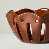 Set of 4 Wavy Edge Mini Berry Bowls Tan/Brown/Green/Winter Tan - Hearth & Hand™ with Magnolia - 3 of 3