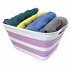 SAMMART 27L (7.1 Gallons) Collapsible Plastic Laundry Basket with Handles - 4 of 4