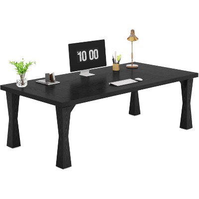 Tribesigns Executive Desk, Large Office Desk, Modern Computer Desk Conference Table Meeting Room Table