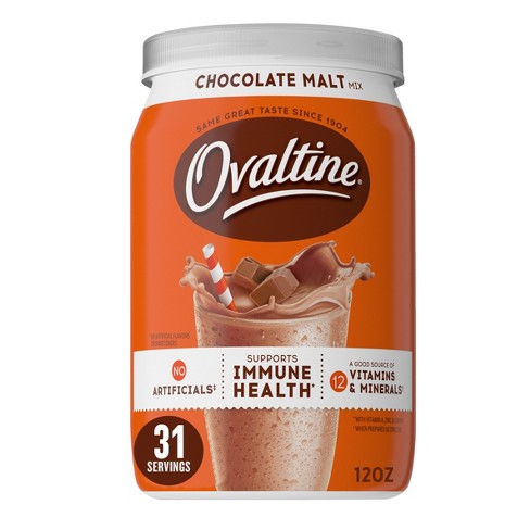 Ovaltine Chocolate Malt Mix - 12oz - image 1 of 4