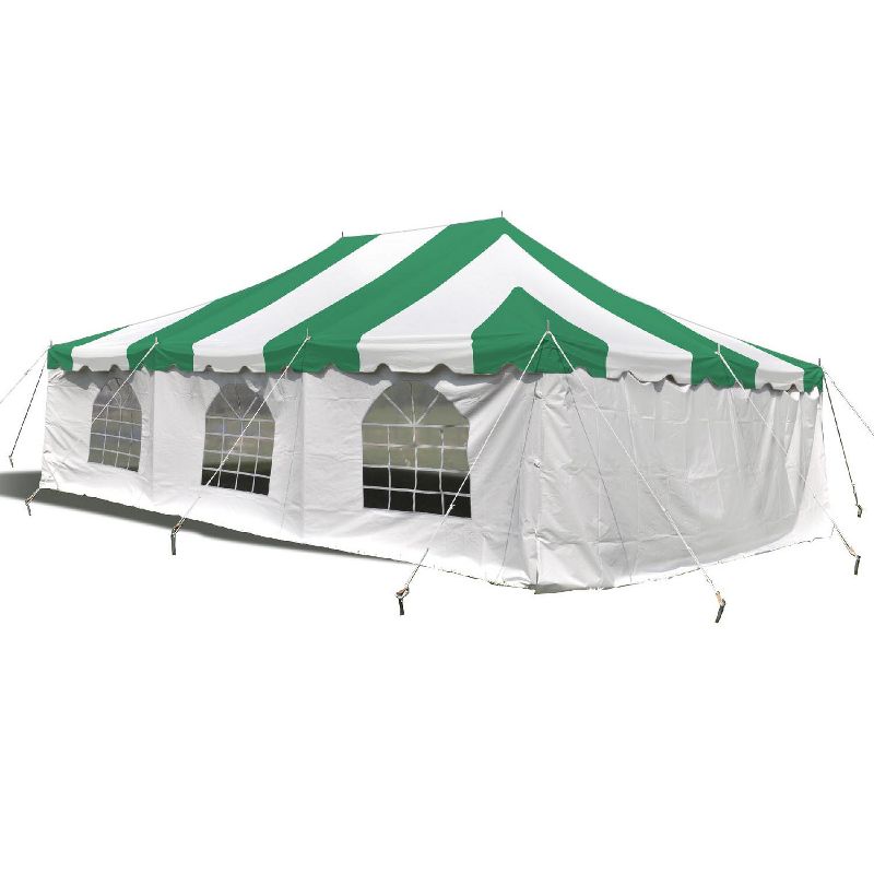 Party Tents Direct Weekender Outdoor Canopy Pole Tent with Sidewalls, 1 of 9