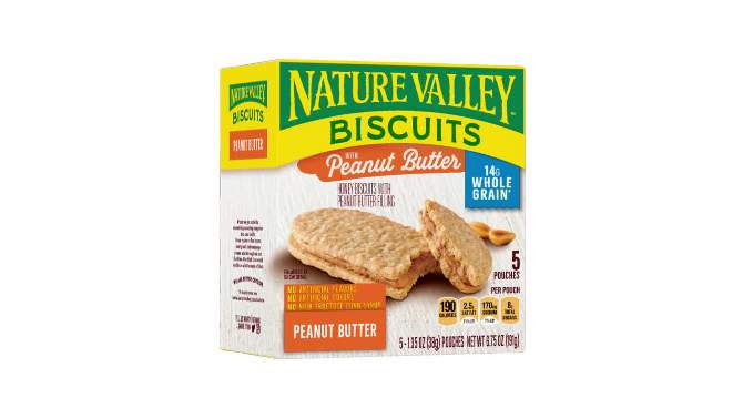 Nature Valley Peanut Butter Biscuits - 1.35/5ct, 2 of 10, play video