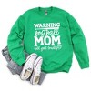 Simply Sage Market Warning Softball Mom Sweatshirt - 3 of 4