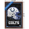 Trends International NFL Indianapolis Colts - Neon Helmet 23 Framed Wall Poster Prints - 3 of 4