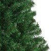 vidaXL Artificial Christmas Tree with Thick Branches Green 8 ft PVC - 4 of 4