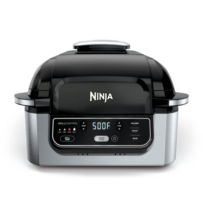 Ninja Foodi 4qt 4-in-1 Indoor Grill &#38; Air Fryer - AG300BF, 1 of 8