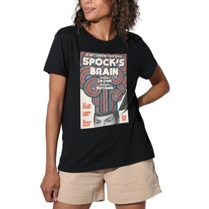 Women's Star Trek Tos Episode 56 Loose T-Shirt Black - 1 of 4