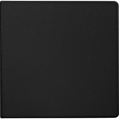 MyOfficeInnovations Standard 4" 3-Ring Non-View Binder with D-Rings Black (55359/26321) 976168