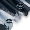 LunaLulinlk Abstract Black Ombre Fabric Shower Curtain - 4 of 4