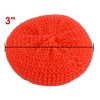 Unique Bargains Plastic Scrubber Mesh Kitchen Cleaning Scouring Pads 3" x 1.4" 5 Pcs - 2 of 3