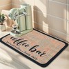 REGALWOVEN Large Diatomaceous Coffee Bar Mat, Quick Dry Dish Drying Mats for Kitchen Counter - 4 of 4