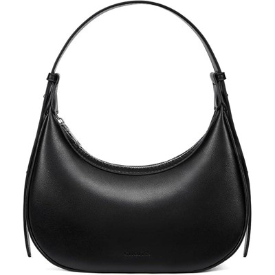 Shoulder Bag RFID Vegan Leather Crescent Hobo Bag Clutch Underarm Purse Top-Handle Handbags